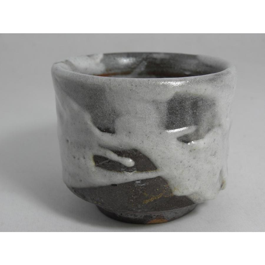 kyu-10 薪窯 鼠志野 湯のみ 文部大宮人推しすすめる賞勝ちとる原作者 荒川明作 木箱付き添い人 キッチン、日用品、文具-湯飲み