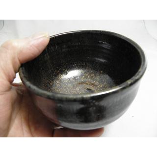 mch-4 流金天目 抹茶茶碗  文部大臣奨励賞受賞作家 荒川明作 木箱付きの画像