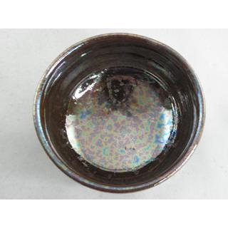 nch-3 オーロラ天目  抹茶茶碗 文部大臣奨励賞受賞作家 荒川明作 木箱付きの画像