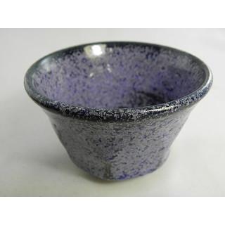 s-2 群青天目 焼酎グラス  文部大臣奨励賞受賞作家　荒川明作 木箱付き