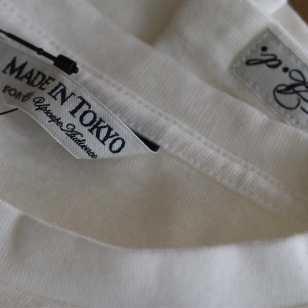 【RE PRICE / 価格改定】オーディエンス Audience クルーネック丸胴ポケ付半袖TEE 吊り編み天竺 東京製 | Audience | 16