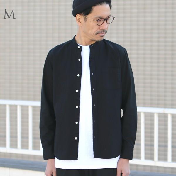 【RE PRICE / 価格改定】オーディエンス Audience バンドカラーシャツ 長袖シャツ 日本製 メンズ |  | 10