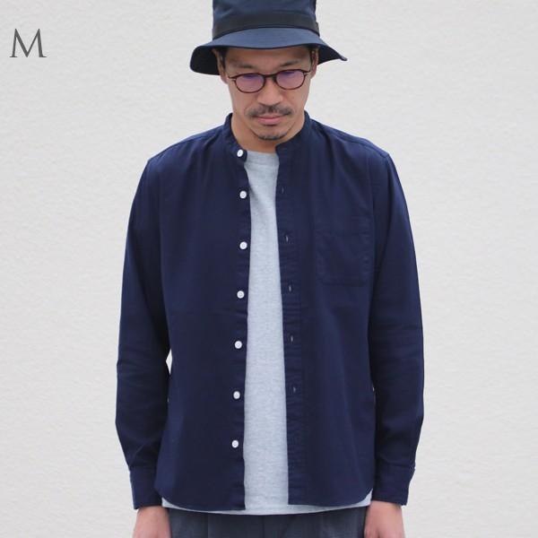 【RE PRICE / 価格改定】オーディエンス Audience バンドカラーシャツ 長袖シャツ 日本製 メンズ |  | 11