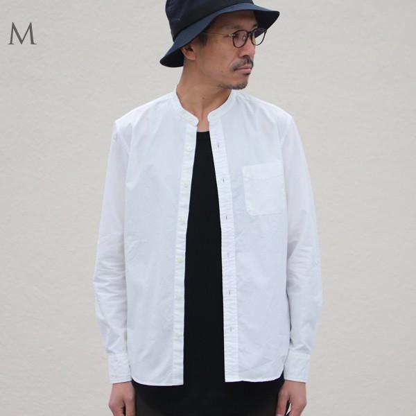 【RE PRICE / 価格改定】オーディエンス Audience バンドカラーシャツ 長袖シャツ 日本製 メンズ |  | 06