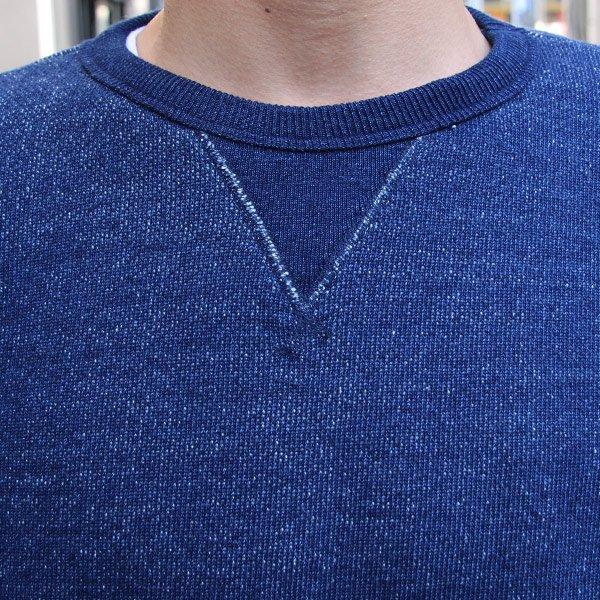 オーディエンス Audience ガゼット クルーネック スウェット 本藍染裏毛 東京製 | Audience | 14