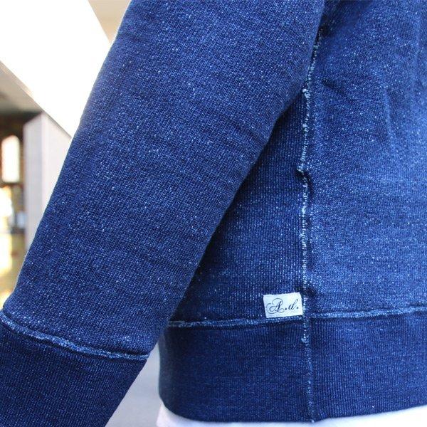 オーディエンス Audience ガゼット クルーネック スウェット 本藍染裏毛 東京製 | Audience | 15