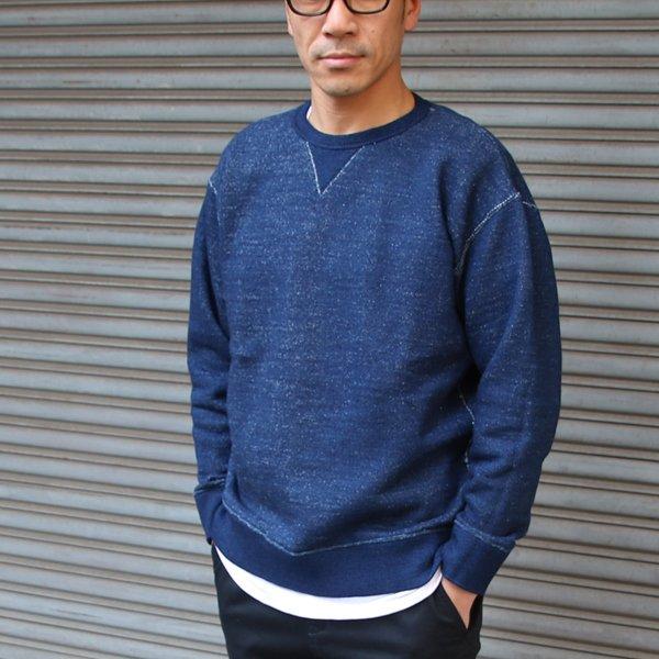 オーディエンス Audience ガゼット クルーネック スウェット 本藍染裏毛 東京製 | Audience | 17