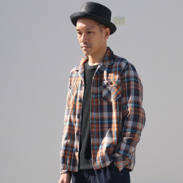 【RE PRICE/価格改定】オーディエンス Audience オープンカラーシャツジャケット 70'サーフチェック柄 日本製 メンズ | Audience | 11