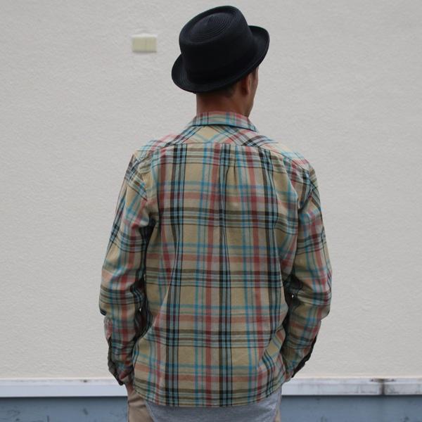 【RE PRICE/価格改定】オーディエンス Audience オープンカラーシャツジャケット 70'サーフチェック柄 日本製 メンズ | Audience | 15