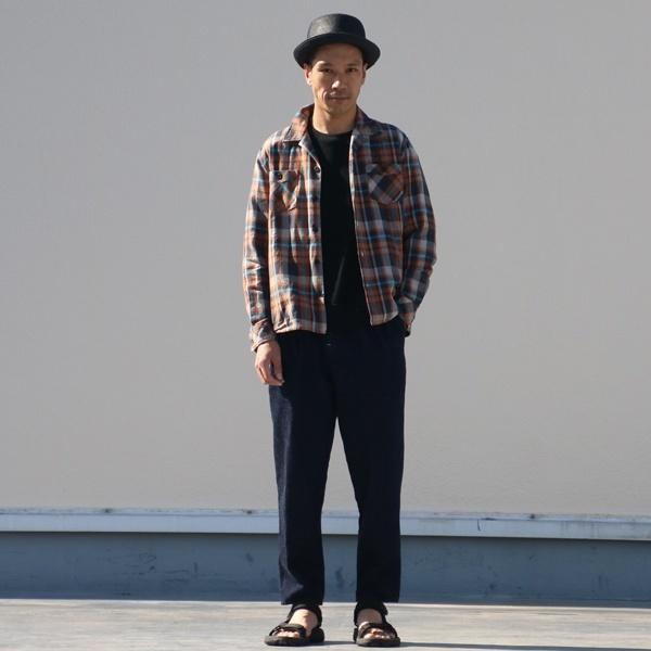 【RE PRICE/価格改定】オーディエンス Audience オープンカラーシャツジャケット 70'サーフチェック柄 日本製 メンズ | Audience | 03