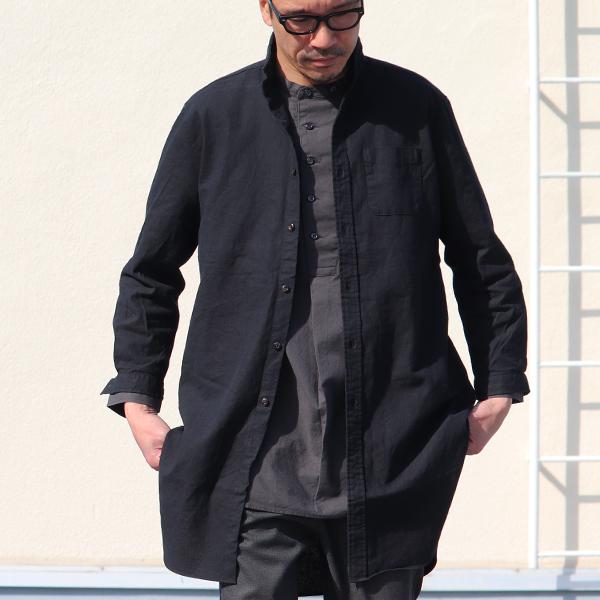 オーディエンス Audience ローマシャツコート ソフトリネンコットンキャンバ 日本製 | Audience | 11