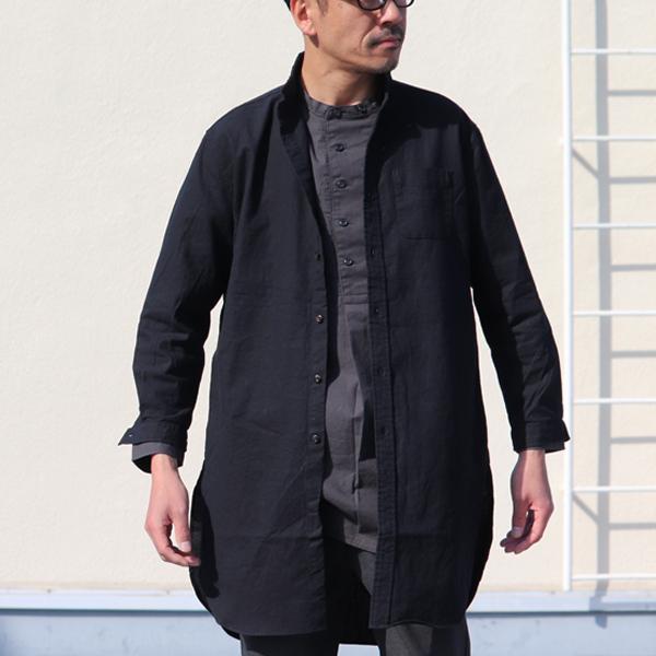 オーディエンス Audience ローマシャツコート ソフトリネンコットンキャンバ 日本製 | Audience | 12