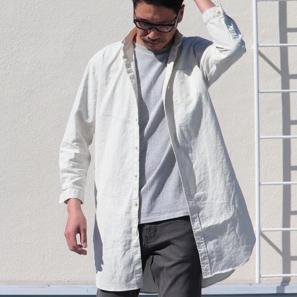オーディエンス Audience ローマシャツコート ソフトリネンコットンキャンバ 日本製 | Audience | 04