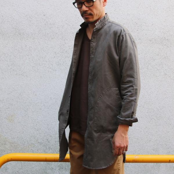 グリストーンW アーミーコード ポケ付 ローマシャツコート【MADE IN JAPAN】『日本製』/ Upscape Audience [AUD2956] | Audience | 10