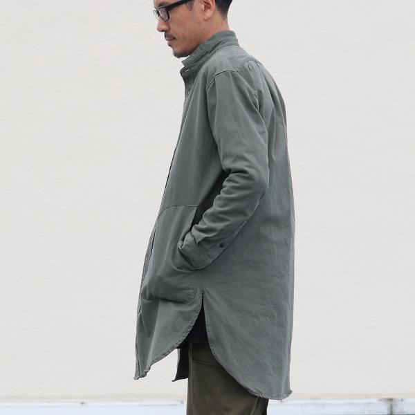 グリストーンW アーミーコード ポケ付 ローマシャツコート【MADE IN JAPAN】『日本製』/ Upscape Audience [AUD2956] | Audience | 04
