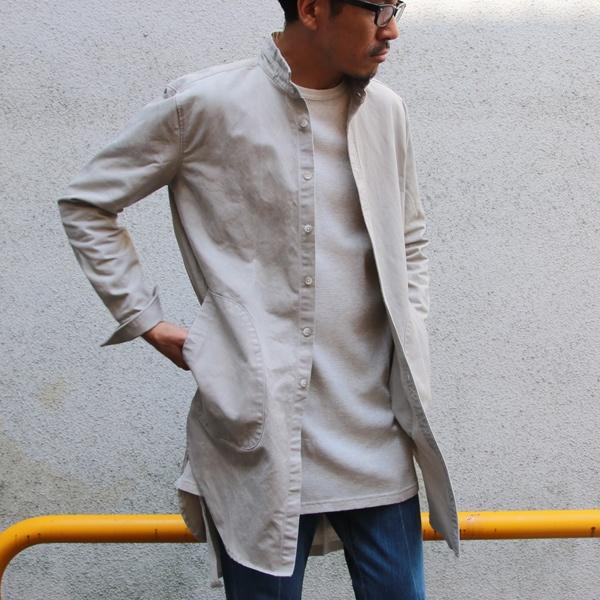 グリストーンW アーミーコード ポケ付 ローマシャツコート【MADE IN JAPAN】『日本製』/ Upscape Audience [AUD2956] | Audience | 06