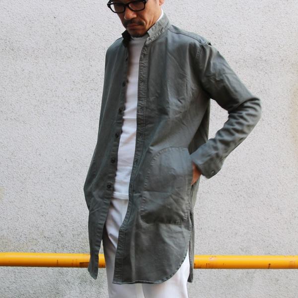 グリストーンW アーミーコード ポケ付 ローマシャツコート【MADE IN JAPAN】『日本製』/ Upscape Audience [AUD2956] | Audience | 09