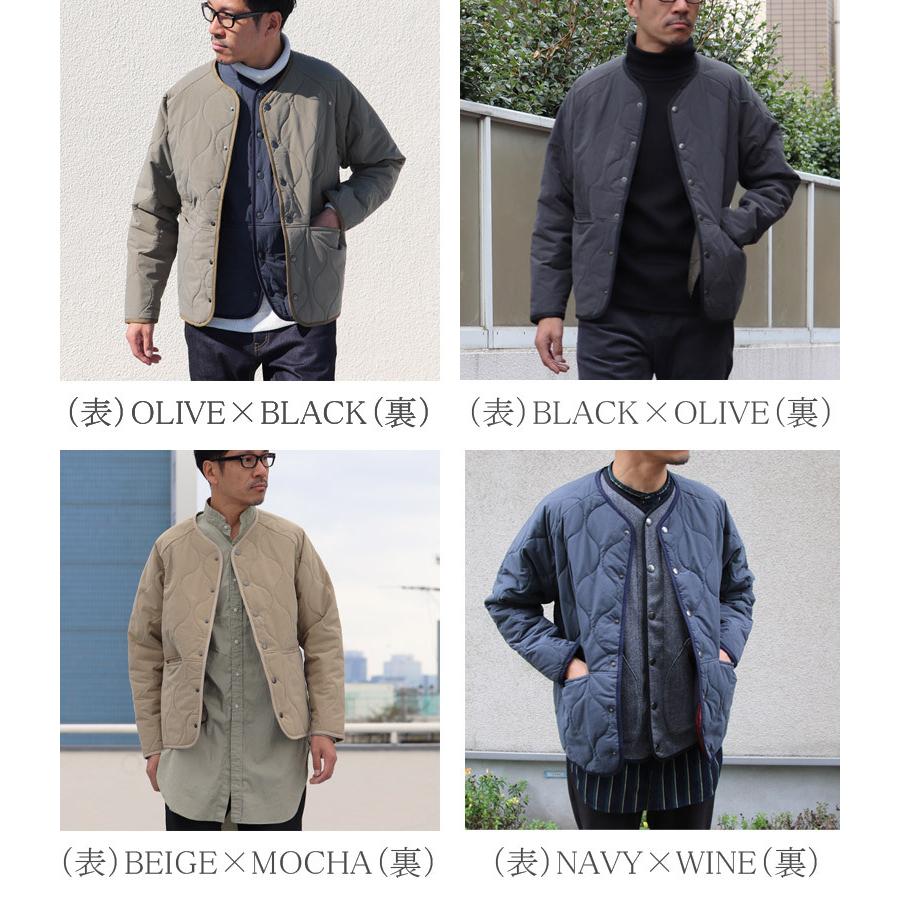 【RE PRICE / 価格改定】オーディエンス Audience ウェーブキルト スナップジャケット Teflon テフロン 日本製 メンズ AUD2965 | Audience | 18