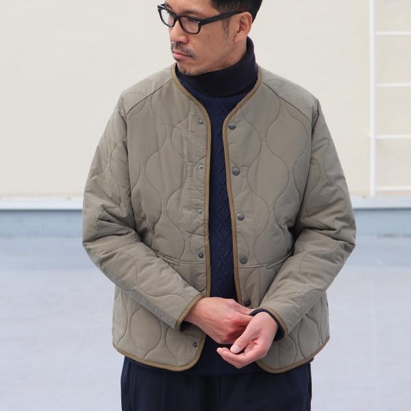 【RE PRICE / 価格改定】オーディエンス Audience ウェーブキルト スナップジャケット Teflon テフロン 日本製 メンズ AUD2965 | Audience | 03