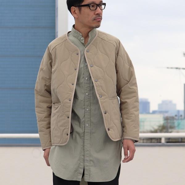 【RE PRICE / 価格改定】オーディエンス Audience ウェーブキルト スナップジャケット Teflon テフロン 日本製 メンズ AUD2965 | Audience | 04