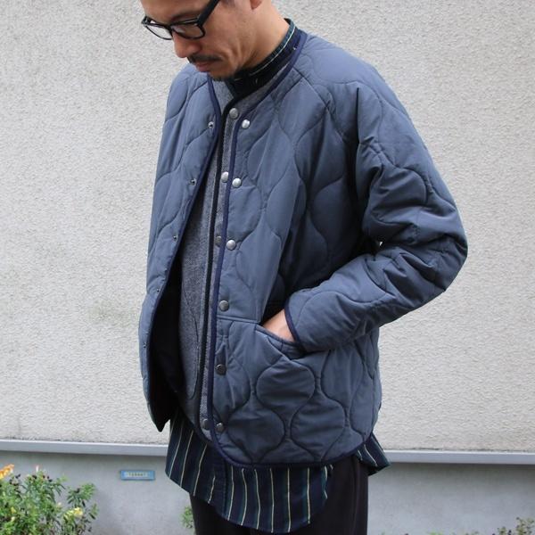 【RE PRICE / 価格改定】オーディエンス Audience ウェーブキルト スナップジャケット Teflon テフロン 日本製 メンズ AUD2965 | Audience | 09