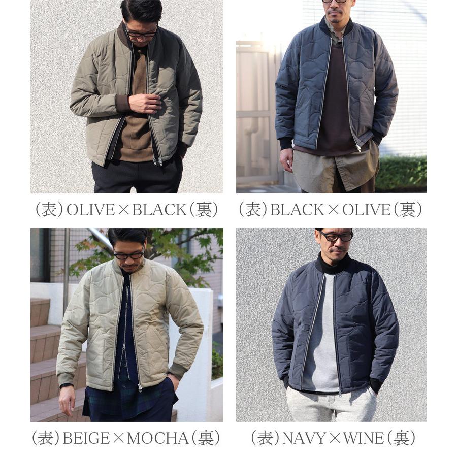 【RE PRICE / 価格改定】Audience オーディエンス MA-1ブルゾン Teflon テフロン ウェーブキルト 日本製 AUD2967 | Audience | 18