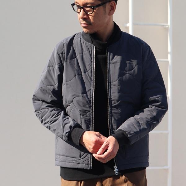 【RE PRICE / 価格改定】Audience オーディエンス MA-1ブルゾン Teflon テフロン ウェーブキルト 日本製 AUD2967 | Audience | 02