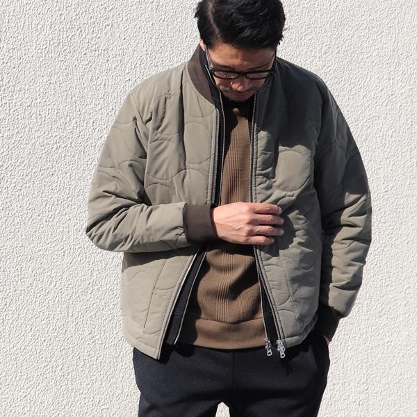 【RE PRICE / 価格改定】Audience オーディエンス MA-1ブルゾン Teflon テフロン ウェーブキルト 日本製 AUD2967 | Audience | 04