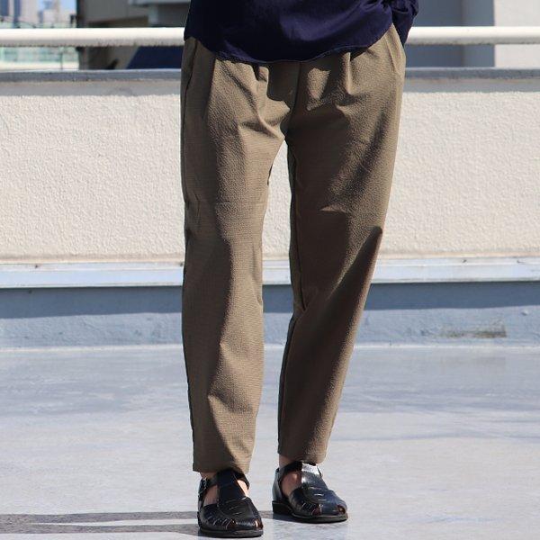 SOLOTEX（ソロテックス）DRY サッカーギンガム 2タック イージーパンツ【MADE IN JAPAN】『日本製』【送料無料】/ Upscape Audience [AUD3475] | Audience | 19