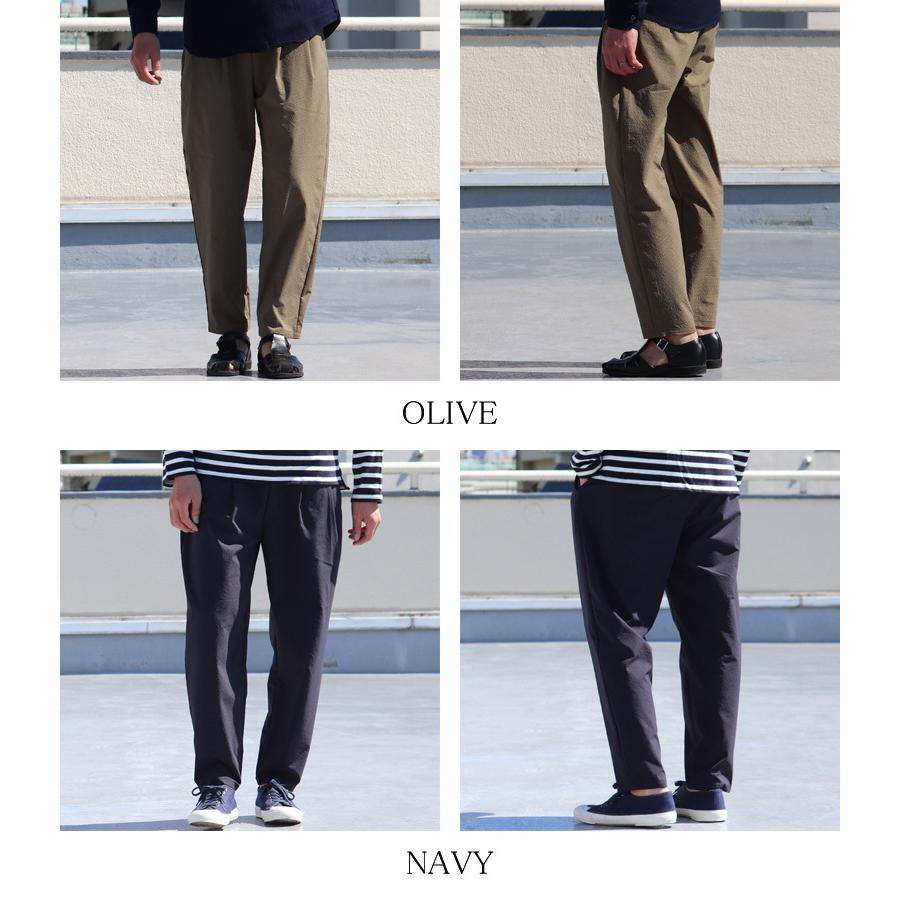 SOLOTEX（ソロテックス）DRY サッカーギンガム 2タック イージーパンツ【MADE IN JAPAN】『日本製』【送料無料】/ Upscape Audience [AUD3475] | Audience | 22