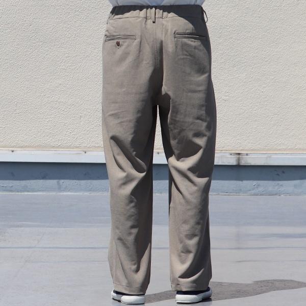Reflax(リフラクス)ポリエステル リネンライク CANAPA(カナパ) 2タックイージーワイドパンツ【MADE IN JAPAN】『日本製』/ Upscape Audience [AUD3490] | Audience | 21