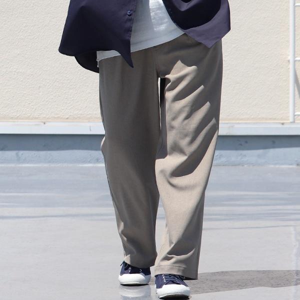 Reflax(リフラクス)ポリエステル リネンライク CANAPA(カナパ) 2タックイージーワイドパンツ【MADE IN JAPAN】『日本製』/ Upscape Audience [AUD3490] | Audience | 05