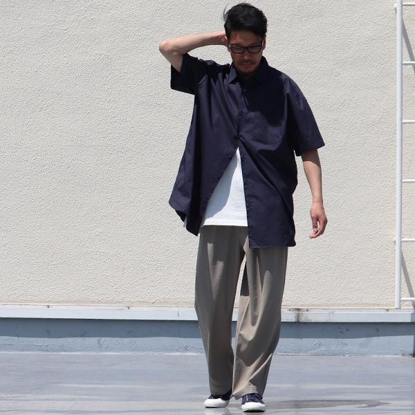 Reflax(リフラクス)ポリエステル リネンライク CANAPA(カナパ) 2タックイージーワイドパンツ【MADE IN JAPAN】『日本製』/ Upscape Audience [AUD3490] | Audience | 08