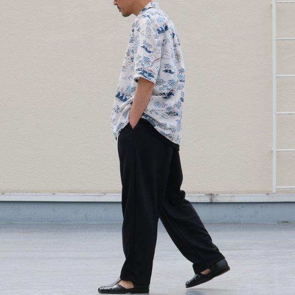 Audience オーディエンス 1タックパンツ ワイドイージーパンツ AQUATWIST アクアツイスト 吸水速乾 UVカット ハイストレッチ 日本製 Upscape Audience | Audience | 19
