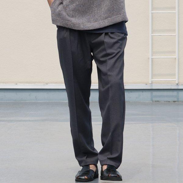 Reflax(リフラクス)ポリエステル リネンライク LINON(リノン) 2タック テーパード イージーパンツ【MADE IN JAPAN】『日本製』/ Upscape Audience [AUD3532] | Audience | 05