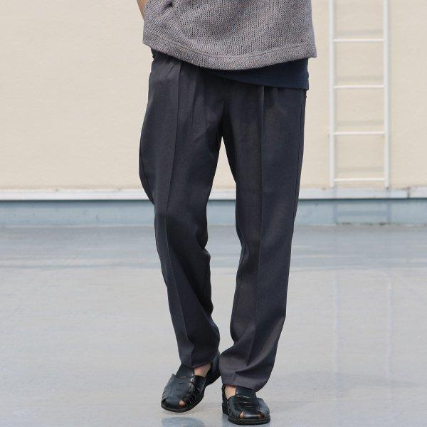 Reflax(リフラクス)ポリエステル リネンライク LINON(リノン) 2タック テーパード イージーパンツ【MADE IN JAPAN】『日本製』/ Upscape Audience [AUD3532] | Audience | 06