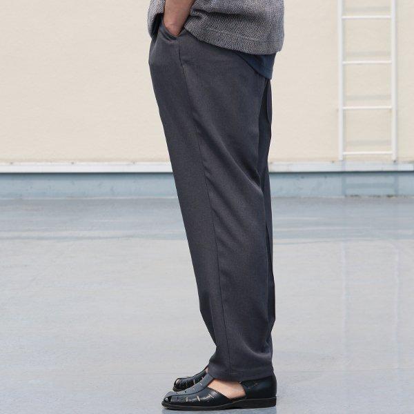 Reflax(リフラクス)ポリエステル リネンライク LINON(リノン) 2タック テーパード イージーパンツ【MADE IN JAPAN】『日本製』/ Upscape Audience [AUD3532] | Audience | 07
