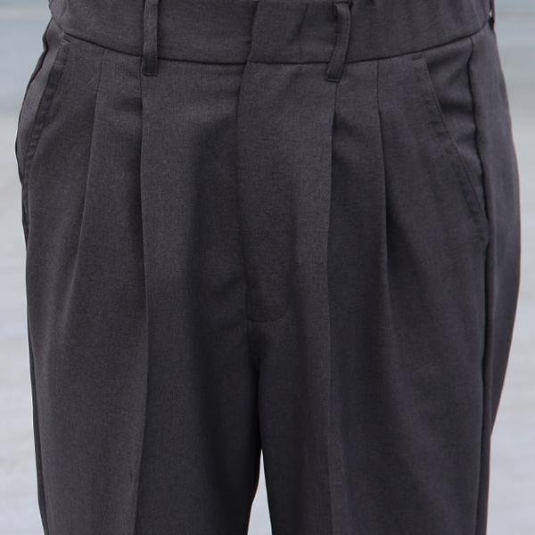 Audience オーディエンス 2タックパンツ テーパードパンツ Reflax Linon リフラクスリノン 日本製 メンズ | Audience | 15