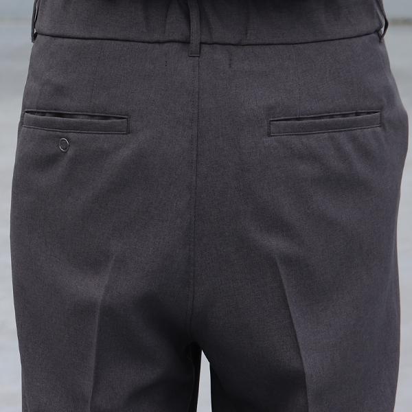 Audience オーディエンス 2タックパンツ テーパードパンツ Reflax Linon リフラクスリノン 日本製 メンズ | Audience | 16