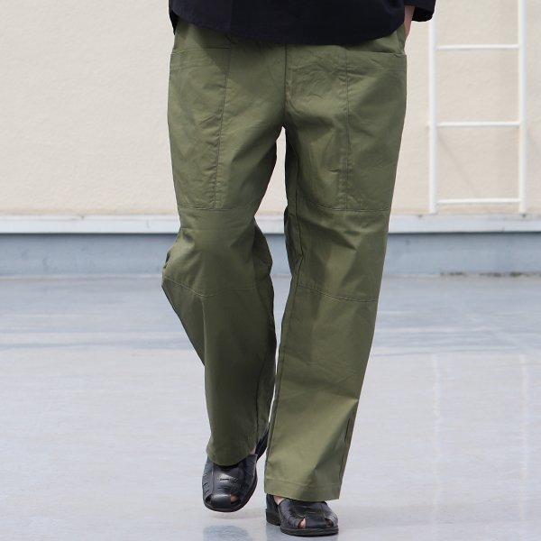 Audience オーディエンス ツールポケット ワイドイージーパンツ グリストーンダブル 綿ナイロン 日本製 メンズ | Audience | 11