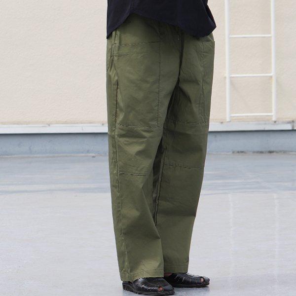 Audience オーディエンス ツールポケット ワイドイージーパンツ グリストーンダブル 綿ナイロン 日本製 メンズ | Audience | 13