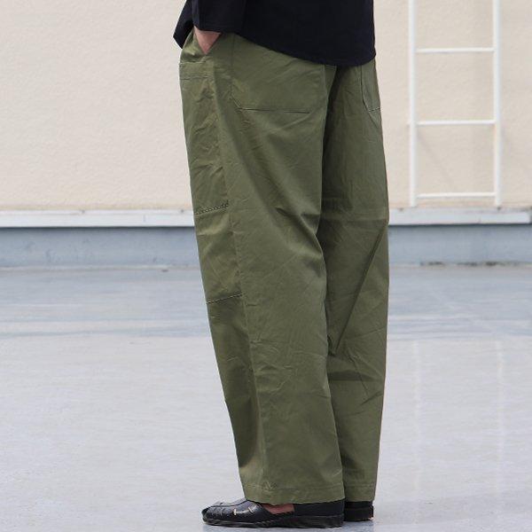 Audience オーディエンス ツールポケット ワイドイージーパンツ グリストーンダブル 綿ナイロン 日本製 メンズ | Audience | 14