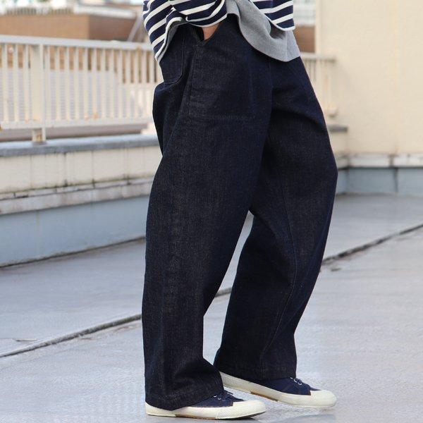 Audience（オーディエンス） 青耳デニム ベイカーパンツ 13.75オンス