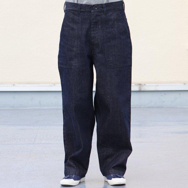 Audience（オーディエンス） 青耳デニム ベイカーパンツ 13.75オンス