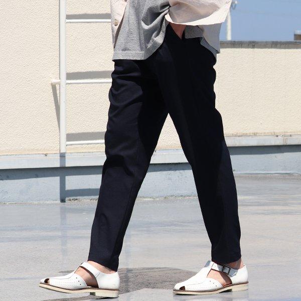 オーディエンス Upscape Audience 2タックパンツ テーパードパンツ Reflax リフラクス ツイルストレッチ地 日本製 メンズ | Audience | 09