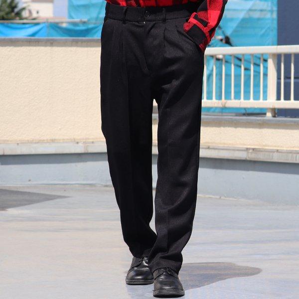 オーディエンス Audience 2タック イージーテーパードパンツ ウールライク カルゼ LANATEC LEI ラナテックレイ 日本製 | Audience | 13