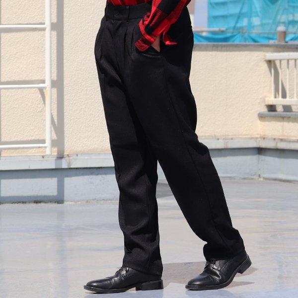 オーディエンス Audience 2タック イージーテーパードパンツ ウールライク カルゼ LANATEC LEI ラナテックレイ 日本製 | Audience | 14