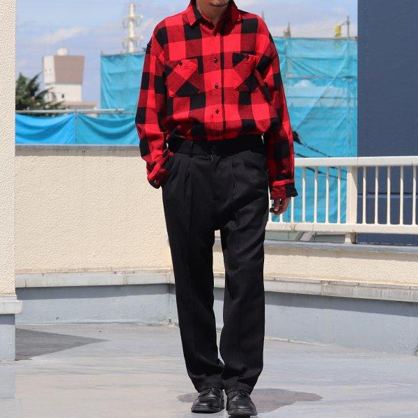 オーディエンス Audience 2タック イージーテーパードパンツ ウールライク カルゼ LANATEC LEI ラナテックレイ 日本製 | Audience | 15