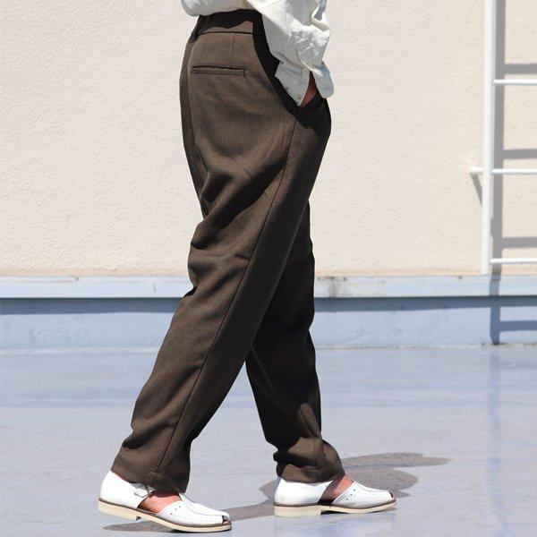 オーディエンス Audience 2タック イージーテーパードパンツ ウールライク カルゼ LANATEC LEI ラナテックレイ 日本製 | Audience | 07