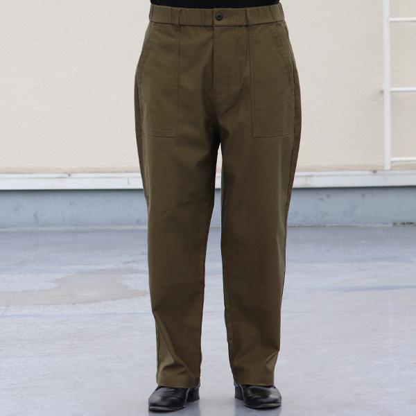 オーディエンス Audience US ARMY イージーベイカーパンツ ムラ糸ミリタリーバックサテン 泉州 日本製 AUD3566 | Audience | 13